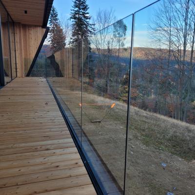 Balustrady Szklane Bez Pochwytu 018