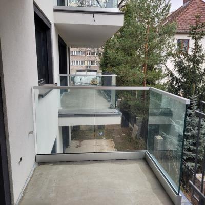 Balustrady Szklane Zabezp Kwadratowe 006